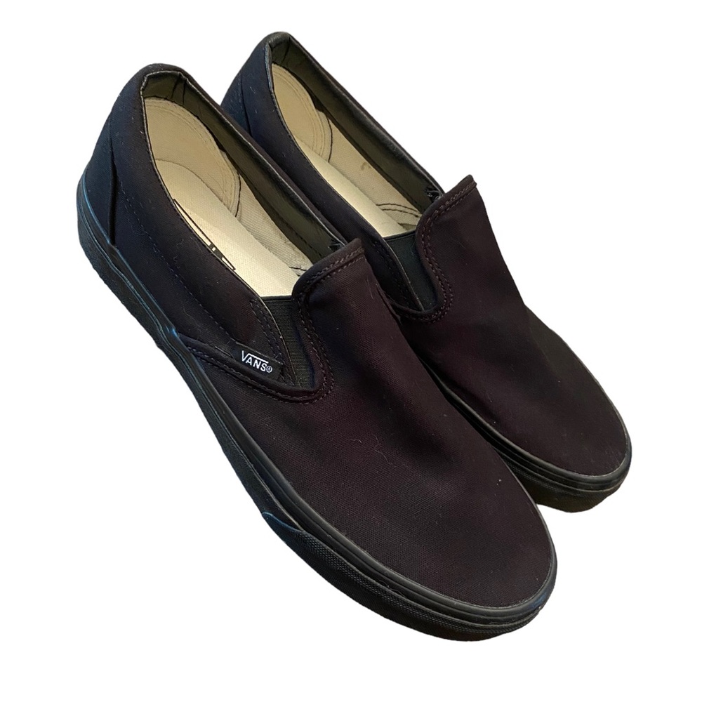 Vans Classic Slip On Black Shoes